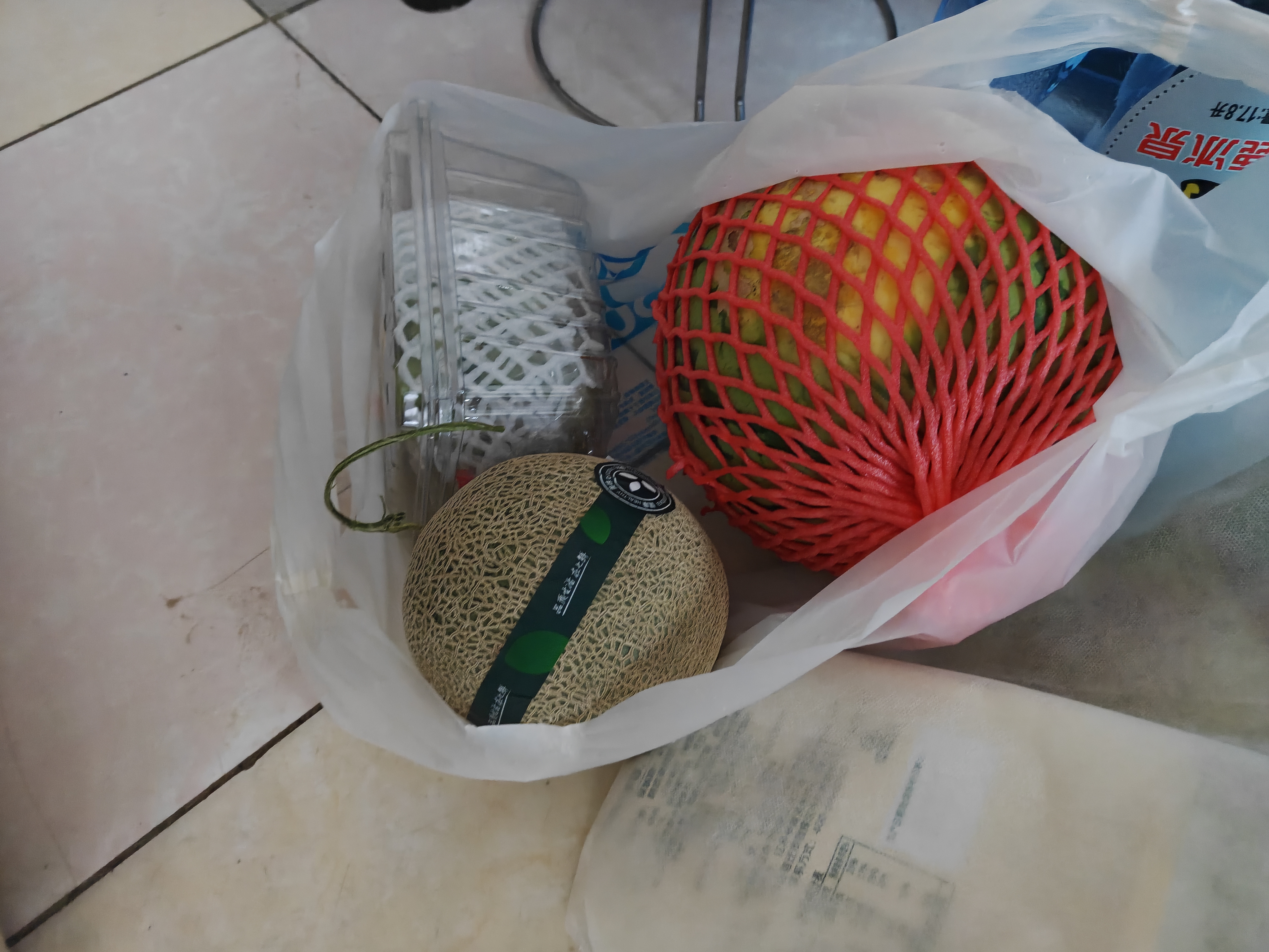 【产地直采】冰淇淋网纹瓜1粒1.25kg 实拍图