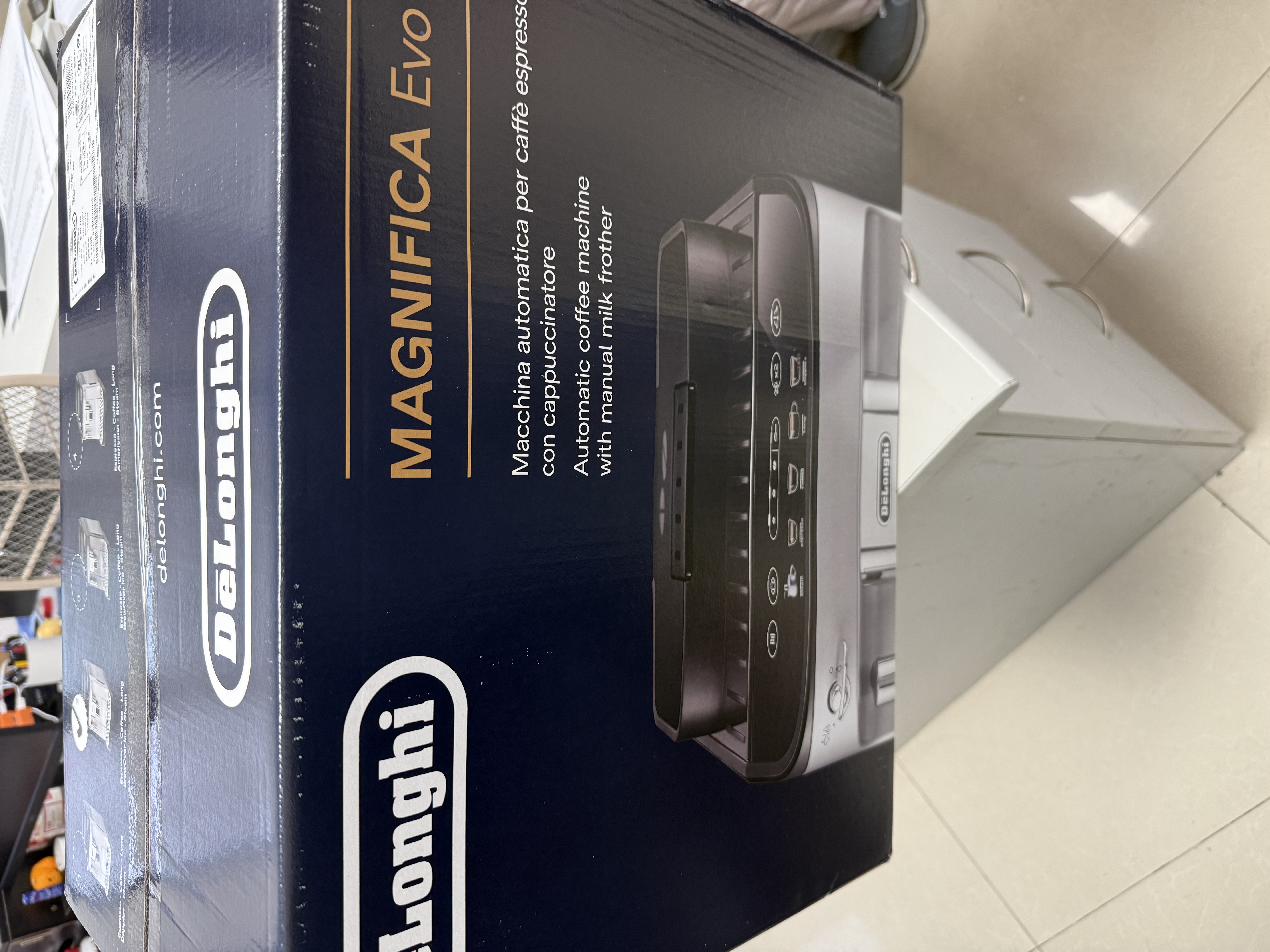 德龙（Delonghi）咖啡机 家用全自动咖啡机 欧洲进口小型意式美式现磨 冷热双萃醇萃冰咖手动打奶泡  E Plus 礼物 实拍图
