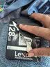 雷克沙（Lexar）128GB SD存储卡 U3 V30 佳能索尼富士尼康相机高速SD卡 读225MB/s 写160MB/s 4K超清录制 SD银卡 实拍图