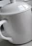 陶相惠陶瓷茶杯带盖办公室茶杯骨瓷纯白会议水杯260ml小号陶瓷杯子定制 实拍图