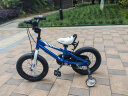 优贝（RoyalBaby）六一节礼物儿童自行车男女童车脚踏车 4岁-6岁 表演车14寸 蓝色 实拍图
