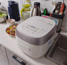 美的（Midea）电饭煲家用4L大容量3-4人智能预约不粘锅聚能微压香甜饭卤炖快速饭上蒸下煮实体有声电饭锅RA477 实拍图