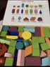 QZMTOY实木质52粒几何立体图形套装小学数学教具积木形状长方体正方体 实拍图