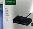 绿联VGA分配器一分二 笔记本电脑台式机接显示器投影仪 高清视频转换器一进二出同屏器1分2分屏器40254 实拍图