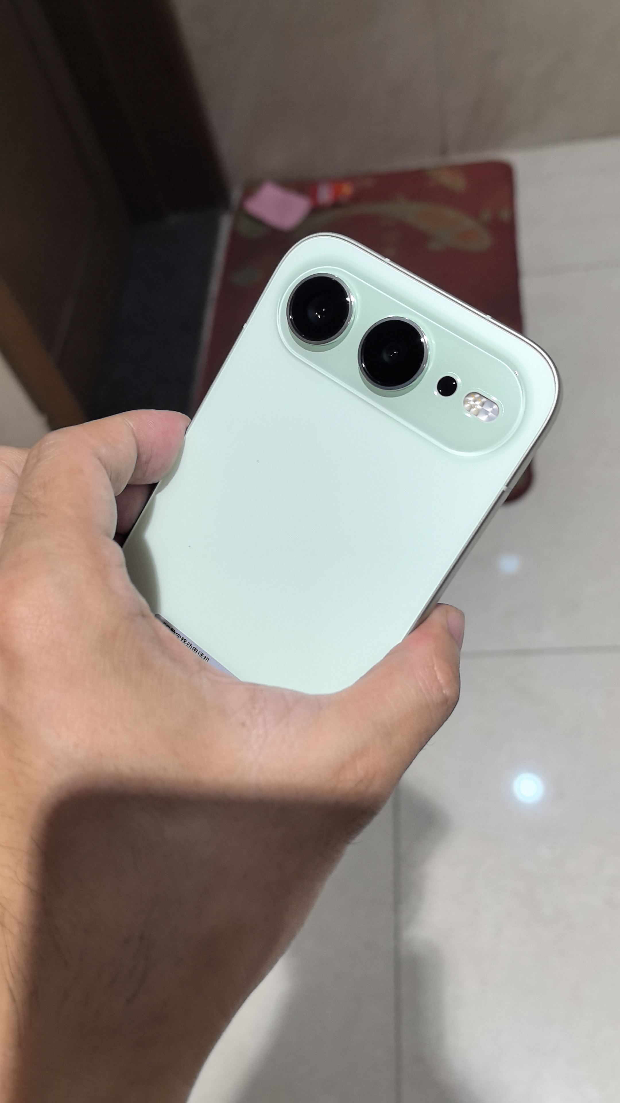 荣耀600 超级版 12+512青苹果 肖战同款 4k闪光微单Live 8600mAh大电池 5G AI 学生 拍照手机 国家补贴 实拍图