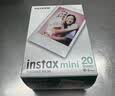 INSTAX富士instax立拍立得 mini相纸 白边双包20张+闪闪星钻边框贴 实拍图