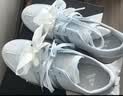 adidas「冰淇淋T头鞋」VS JOG 2.0薄底运动鞋男女阿迪达斯轻运动 浅天蓝/金属银/亮白 (推荐女生选小半码)   37 实拍图