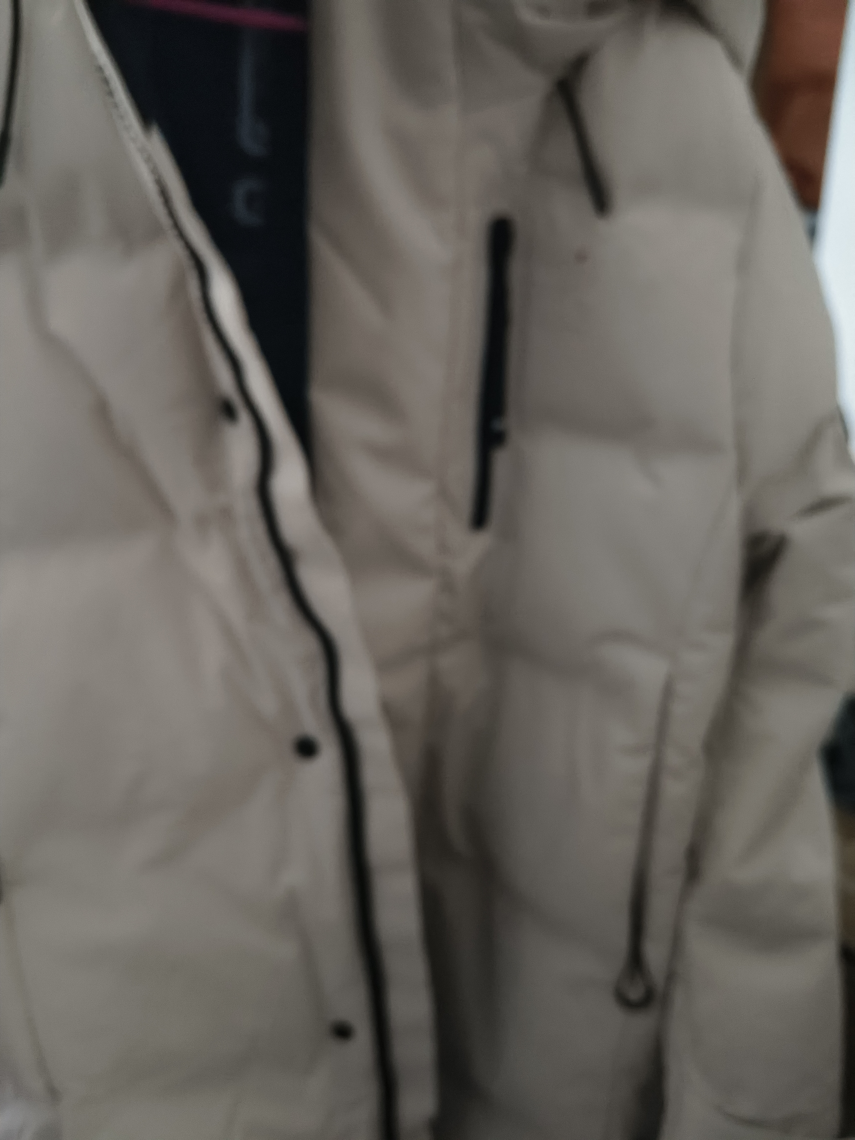 鸭鸭珠峰358g高充羽绒服男女长款冬季新款户外防寒加厚外套HY 米白色 【男女同款】 S （充绒268克 建议90-110斤） 实拍图