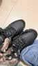 全洲狼 雪地靴男冬季新款东北棉鞋男大码抗寒防水加绒保暖轻便防滑靴子 黑色棉鞋-升级版 加绒 42 (260mm) 实拍图