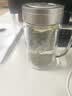 富光双层玻璃杯高硼硅男女士办公大容量茶水分离耐热泡茶水杯子带把手 实拍图
