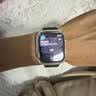 Apple/苹果手表 Watch Ultra 3 智能手表GPS+蜂窝款49毫米原色钛金属表壳铁锚蓝色海洋表带 MEWJ4CH/B 实拍图