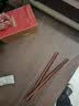 京东京造 筷子 花梨木筷子家用木质实木无漆无蜡防滑【抗菌防霉】12双装 实拍图