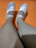 成人幼儿童舞蹈鞋软底猫爪练功鞋男女芭蕾舞鞋体操瑜伽形体跳舞鞋 粉色皮头练功鞋 37(内长23cm) 实拍图