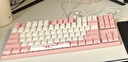 阿米洛（Varmilo） 樱花系列 静电容机械键盘V2 键盘机械 办公键盘 程序员键盘 游戏键盘 樱花MA87键有线白灯 静电容V2草木绿轴 实拍图