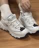 斯凯奇（Skechers）蕾丝熊老爹鞋女鞋秋季厚底增高熊猫鞋减震休闲运动鞋11959 实拍图