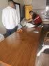 全友家居 客厅沙发小户型现代简约实木框架直排科技布沙发可进扫地机 实拍图