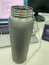 京东京造 保温杯 纯钛弹盖随行【内外纯钛】男女士水杯子 灰色 500ml 实拍图