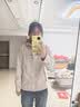 迪卡侬MH150户外女秋冬防风防水徒步夹克春夏轻盈风衣白-5114382 实拍图