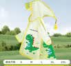 牧萌儿童雨衣男童女童防水全身雨披幼儿园小学生雨具 黄色小恐龙 M 实拍图