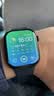 Apple/苹果 Watch S11 智能手表GPS款46毫米亮黑色铝金属表壳黑色运动型表带M/L MEVH4CH/B 实拍图