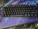 狼蛛（AULA）MINI 60HE磁轴键盘无线蓝牙三模 60键 RT键盘电竞游戏专用客制化机械键盘 网页驱动 8K回报率 标准版【风云磁轴】三模-无光 实拍图