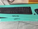 罗技（Logitech）MK275 键鼠套装 无线键鼠套装 办公键鼠套装 全尺寸 商务键鼠套装 带无线2.4G接收器 黑蓝色 实拍图