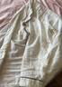 MUJI女式 无侧缝双层纱织 睡衣 家居服套装纯棉女装26新款米白色6A M 实拍图