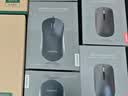 联想（Lenovo）无线鼠标2.4G 轻音按键 轻薄便携商务办公鼠标 适用笔记本台式机一体机 Air1风暴灰 实拍图