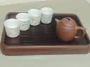 忆壶茶茶盘茶台2026年新款高端茶具托盘小型一人竹质家用带储排水干泡台 实拍图