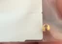 喜上眉梢喜饰黄金古法金珠999足金散珠硬金光面磨砂转运珠路路通圣诞礼物 4mm 重工古法珠单颗  0.25 实拍图