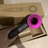 戴森（DYSON）HD15 高速吹风机 Dyson Supersonic 电吹风 快速干发 智能温控  呵护秀发 多风嘴 家用 紫红色 实拍图