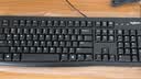 罗技（Logitech）MK120 键鼠套装 有线键鼠套装 办公键鼠套装 电脑键盘 USB即插即用 全尺寸 黑色 实拍图