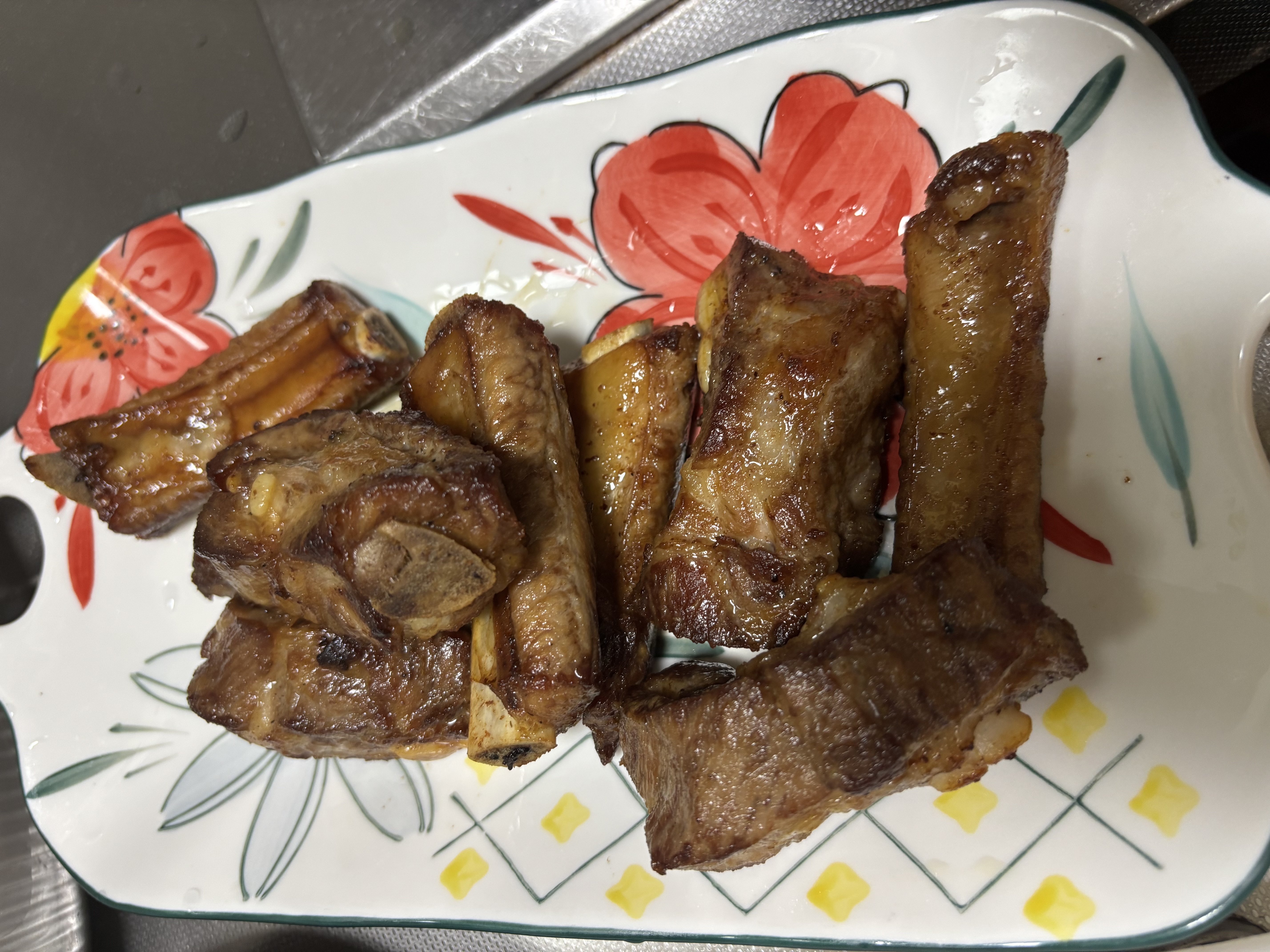 京东跑山猪黑猪精肋排 净重4斤 不含脊骨 整切排骨猪肉肋条红烧炖汤生鲜食材 实拍图