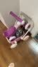 kidpop宝宝学步车推车1—3岁儿童手推车玩具车婴儿周岁礼物助步车正品 【PP车斗】童话粉赠防倾倒+牵引绳 410*240*560 实拍图