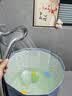 川岛熊迪士尼儿童泡澡桶可折叠游泳桶家用宝宝婴儿浴盆泳池浴桶史迪奇 实拍图
