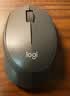 罗技（Logitech）M275鼠标 无线鼠标 办公鼠标 右手鼠标 黑色 带无线2.4G接收器 实拍图