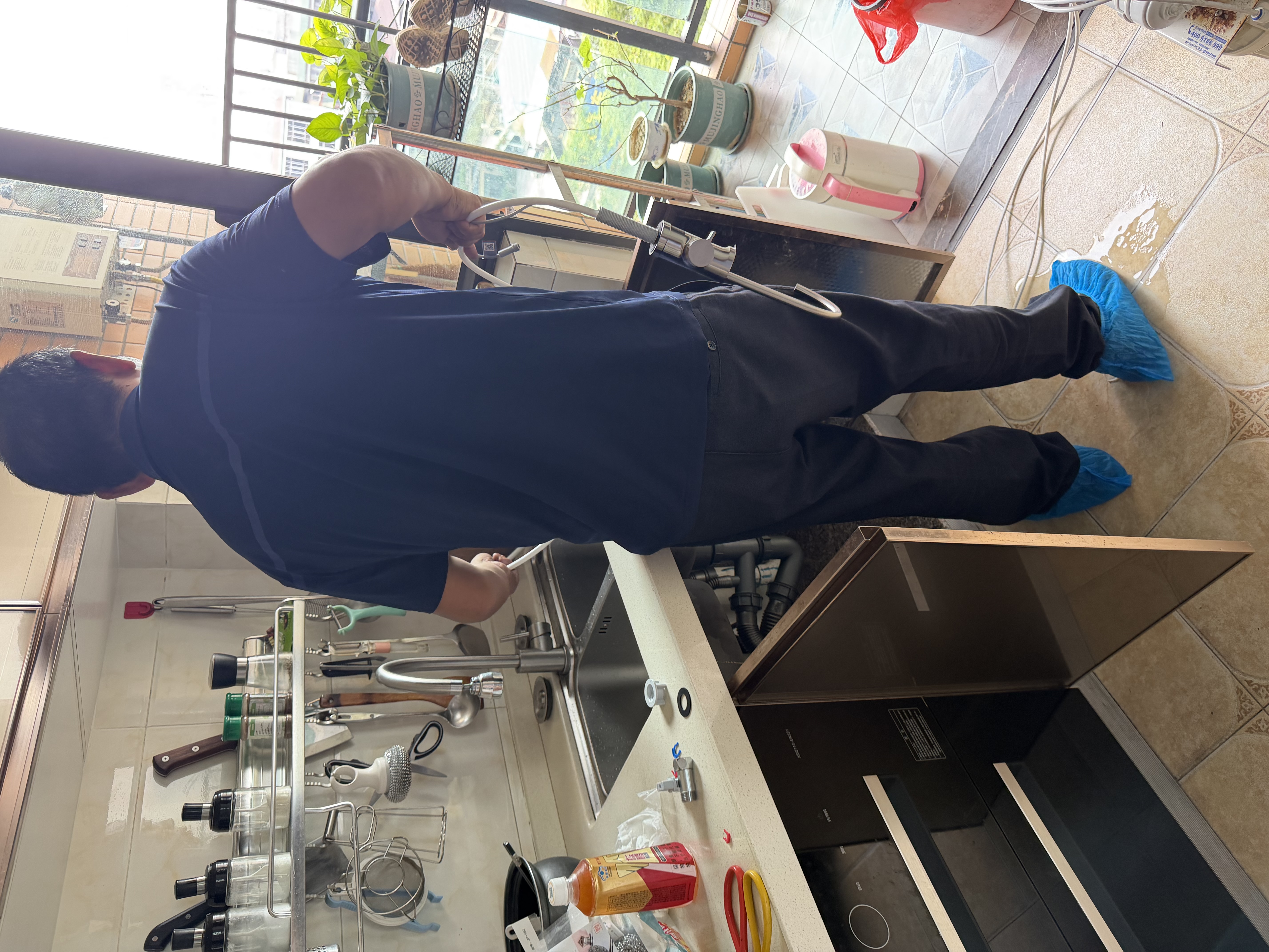 米家小米净水器 厨下双核1200Gpro 8年长效主RO 双RO母婴级超净水质厨房台下用净水机MR 1253-A 实拍图