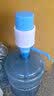 纳居（NAJU） 压水器桶装水泵手压式饮水器 纯净水桶取水器抽水器便携式压水器 直插式-大号蓝白色 实拍图