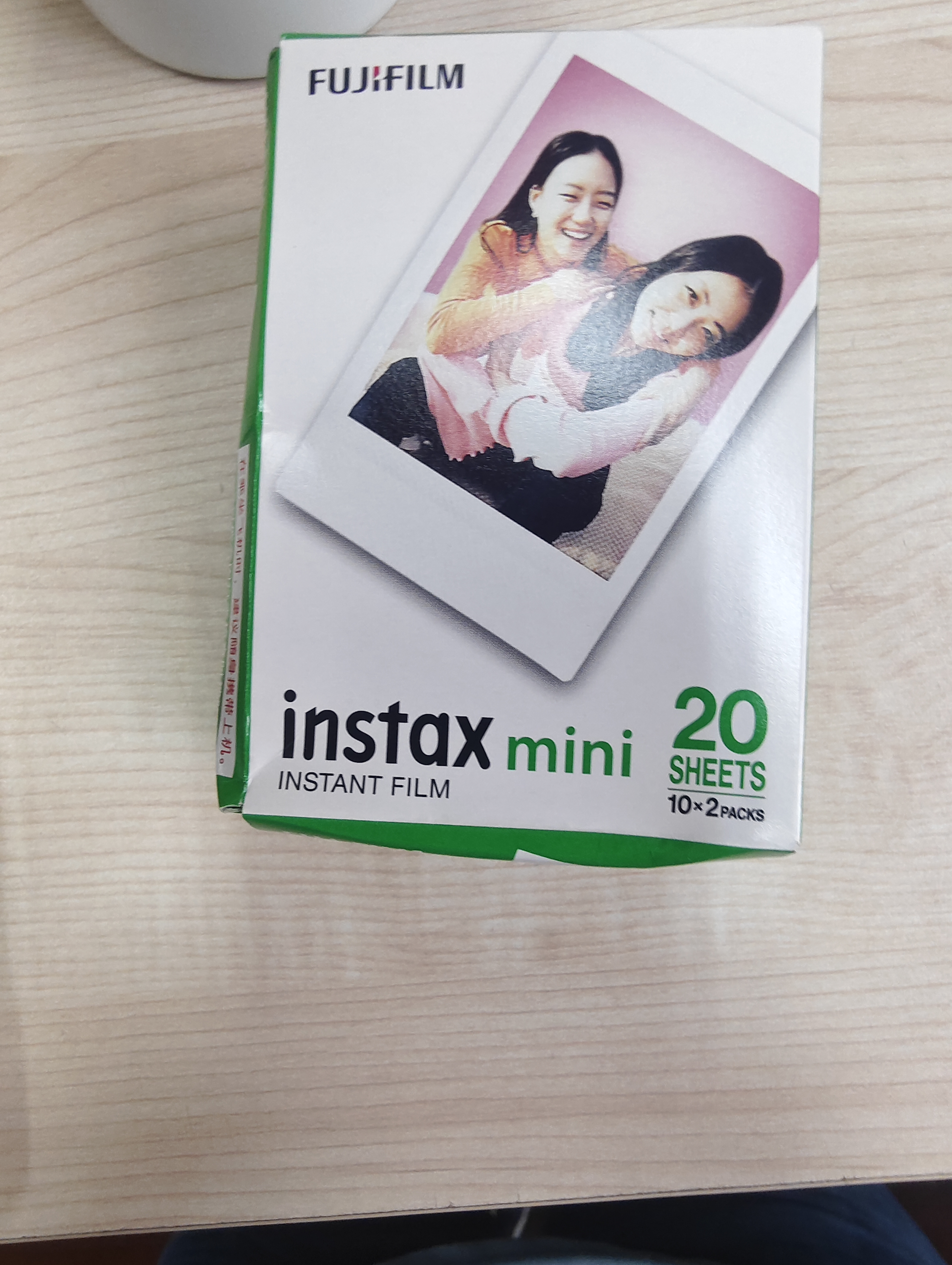 INSTAX富士instax立拍立得 mini相纸 白边双包20张(适用miniSE/11/12/40/90/LiPlay/EVO/Link3) 实拍图