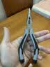 德力西电气老虎钳子钢丝钳多功能家用工具大全电工专用斜口钳尖嘴手钳 【旗舰款】6寸省力尖嘴钳 实拍图