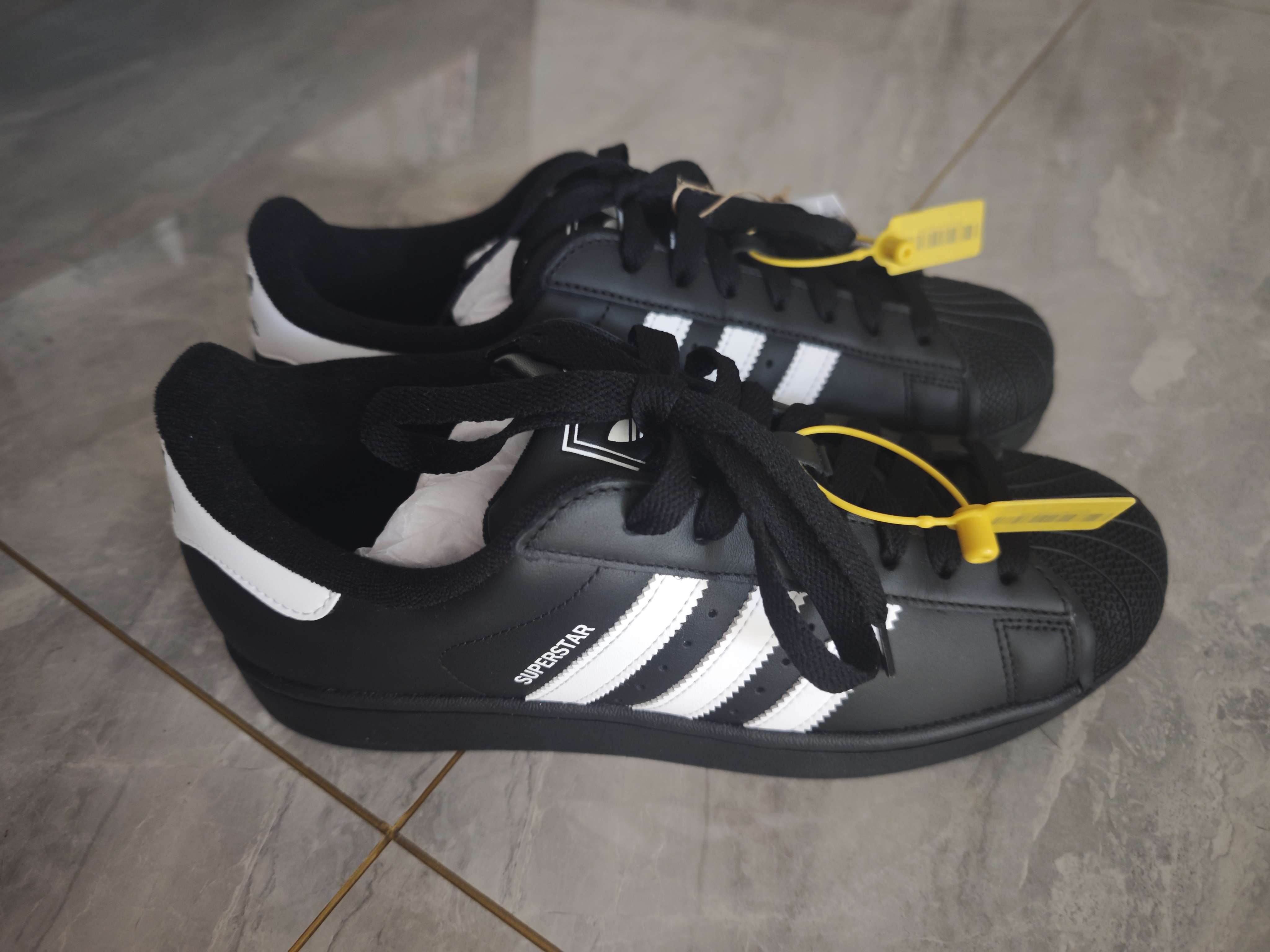 阿迪达斯（adidas）双11adidas三叶草贝壳头SUPERSTARII男女休闲鞋 JI0079 43码 实拍图