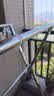 美丽雅晾衣架落地式阳台专用移动衣杆可折叠伸缩晒被子不锈钢室内外衣架 实拍图