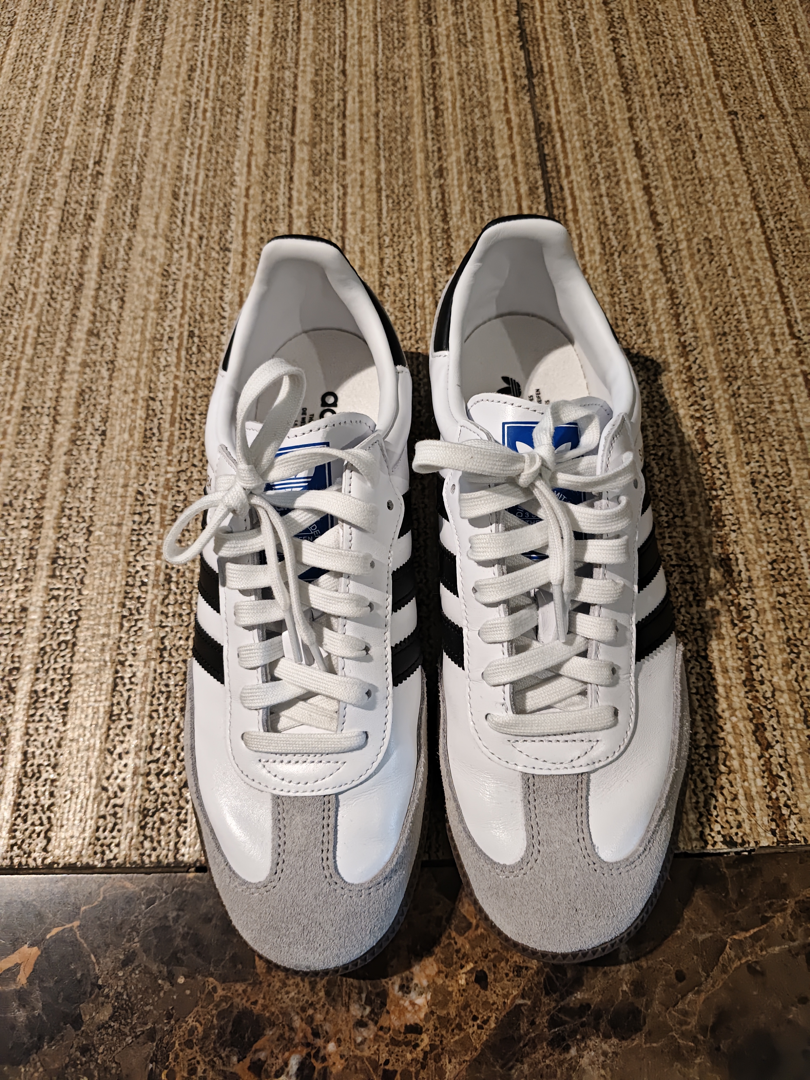 阿迪达斯 adidas三叶草  samba T头鞋运动鞋男女休闲鞋B75806 42 实拍图