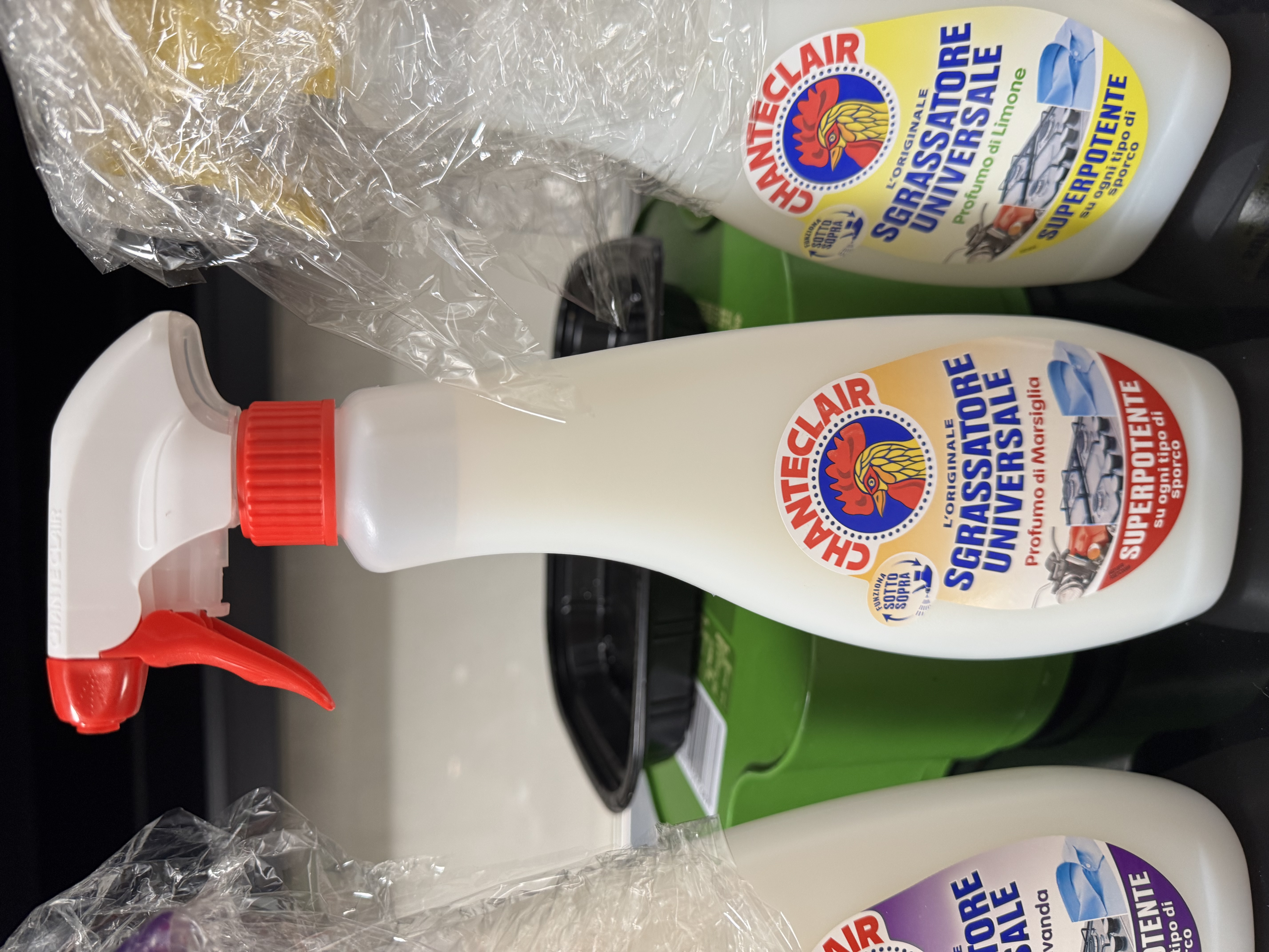 大公鸡管家（CHANTE CLAIR）多功能油污净600ml 马赛皂香强力厨房重油污清洁剂油烟机净 实拍图