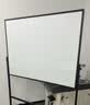 得力白板写字板120*90cm H型碳钢支架式磁吸书写移动升降办公会议黑板家庭辅导培训33715【升级双面】 实拍图