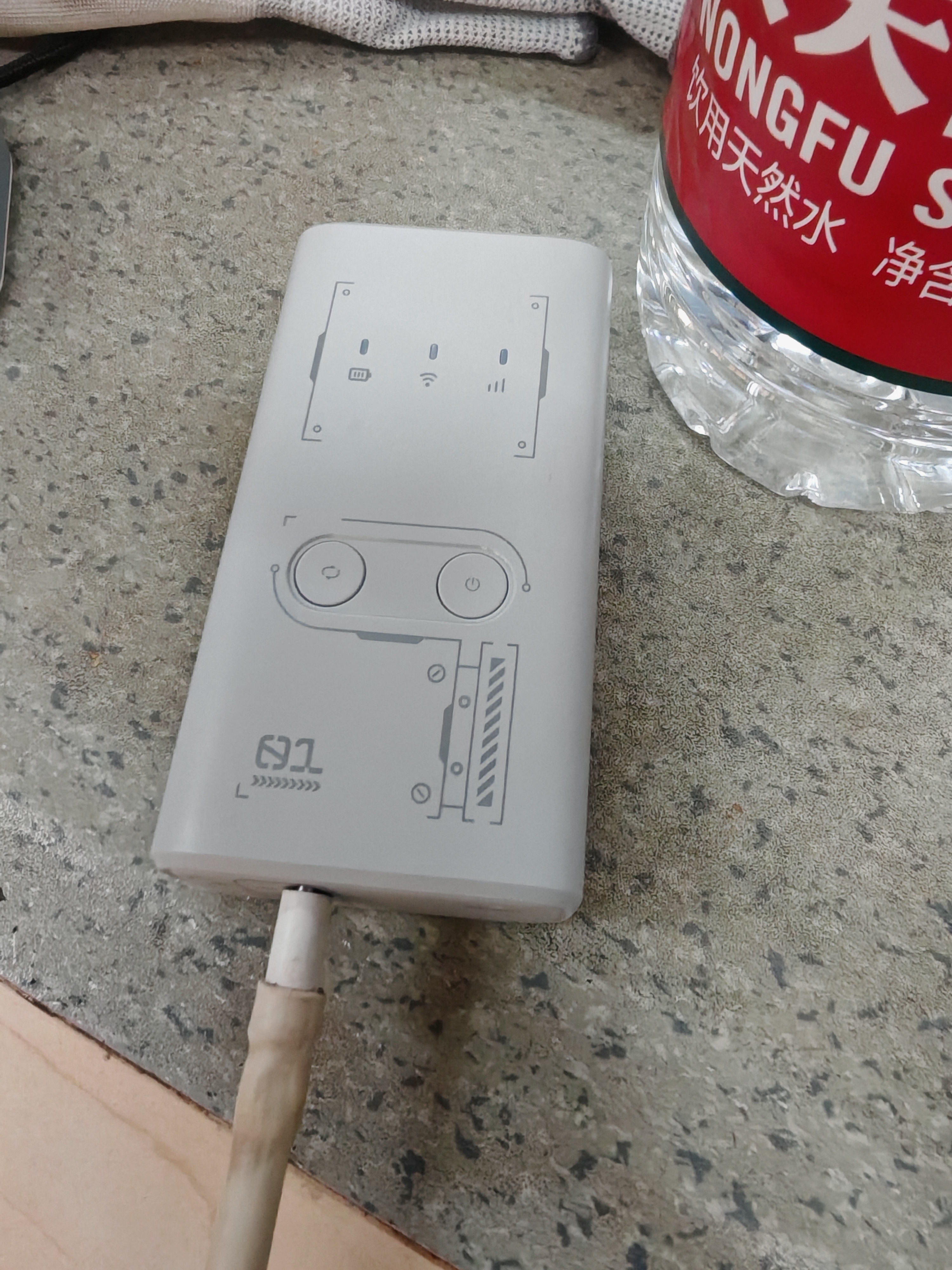 中兴（ZTE）U15 随身wifi6免插卡移动wifi充电宝大容量电池超长待机无线网卡便携式热点通用流量2026新款 实拍图