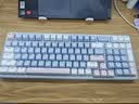 雷柏（Rapoo）V700DIY-98升级款 三模客制化无线机械键盘gasket结构7层填充消音全键热插拔电竞办公键盘 蓝灰粉 实拍图