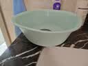 茶花 抗菌塑料盆25.5cm1只装洗脸盆子婴儿儿童洗内裤洗脚盆 蓝色* 实拍图