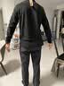 迪卡侬保暖绒衣户外抓绒衣男运动宽松套头摇粒绒冲锋衣内胆- 4094318 实拍图