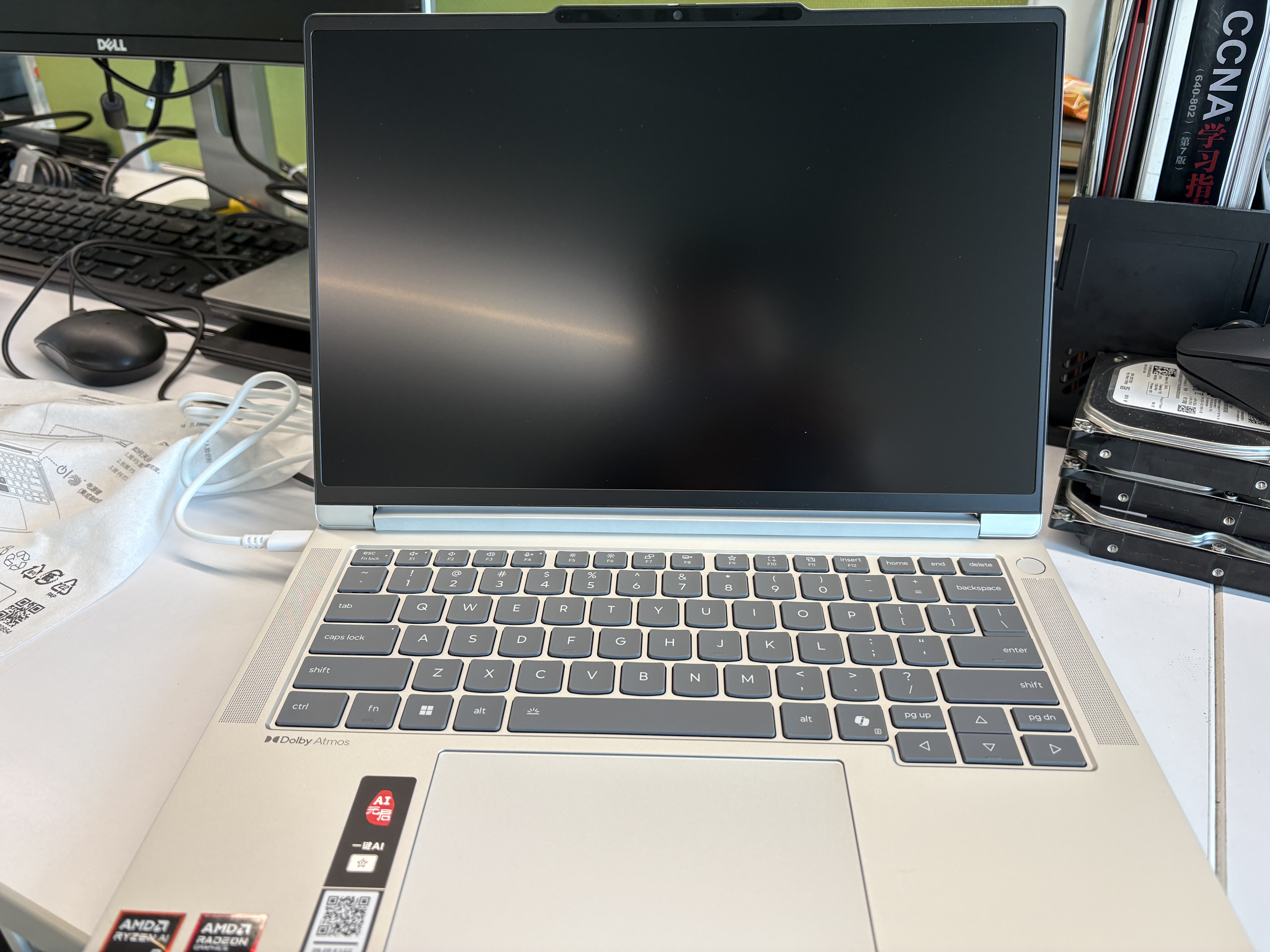 ThinkPad国家补贴15%联想笔记本电脑ThinkBook14+ 2026 AI全能本 锐龙AI9 H 465 32G 1T 3K 14.5英寸星耀白 实拍图